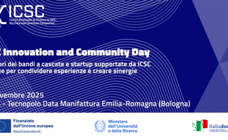 ICSC Innovation and Community Day